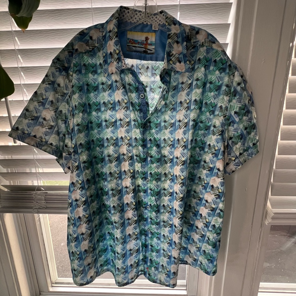 Robert Graham Multicolor Geometric Shirt
